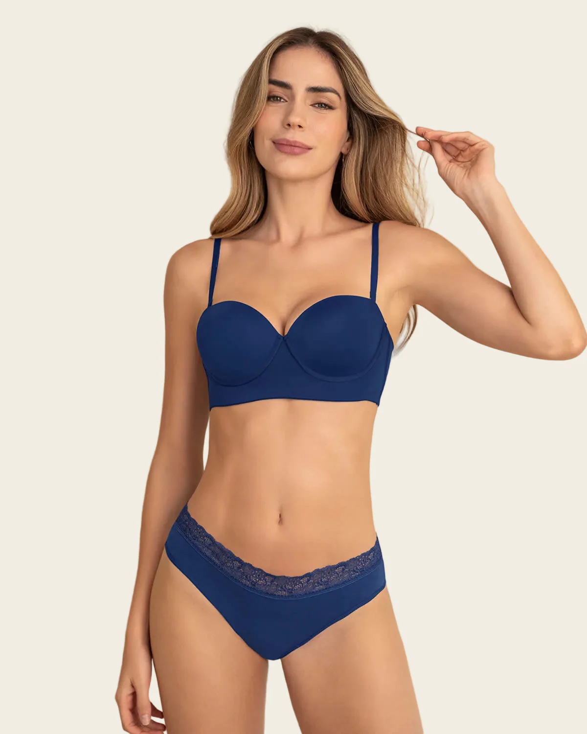 Sujetador sin tirantes de push up suave - Image 22