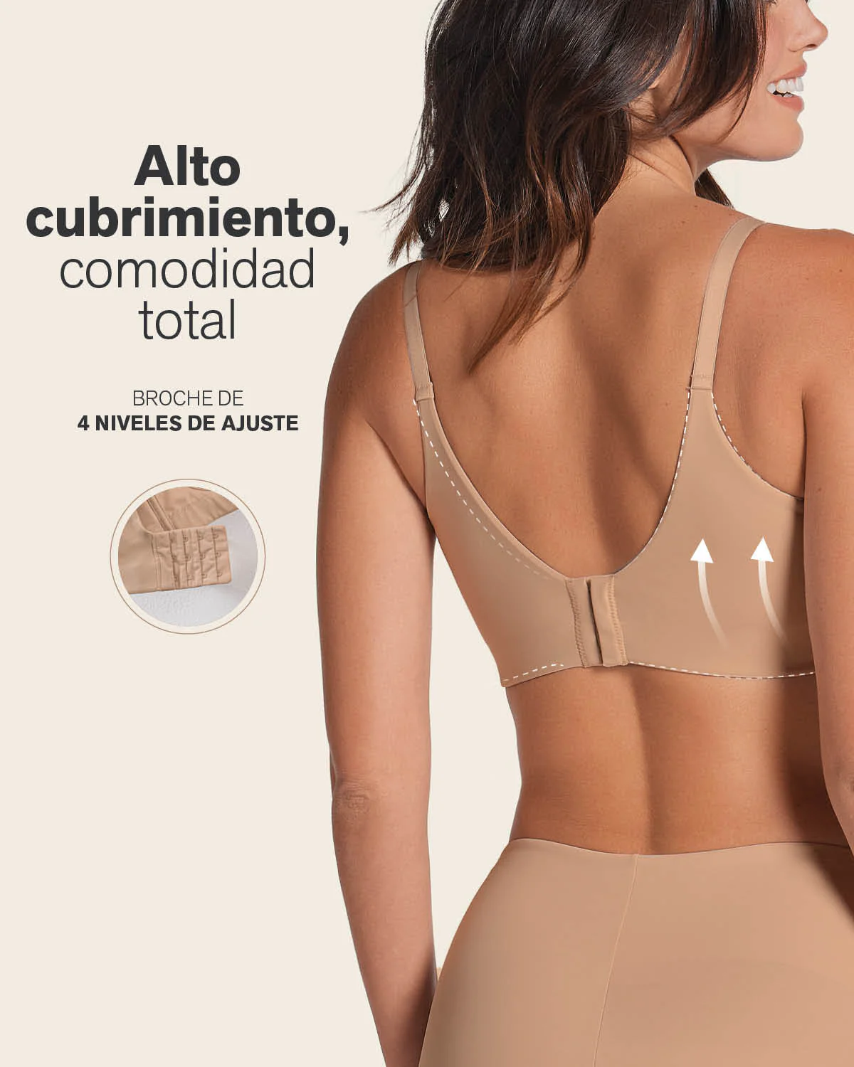 Sujetador de cobertura alta en la zona de la axila y espalda Cover Bra - Image 23