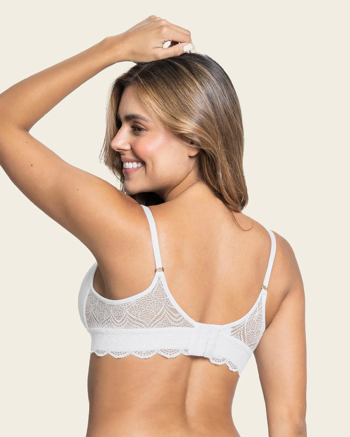 Sujetador ultracómodo con encaje en la base y espalda Comfy Bra - Image 6