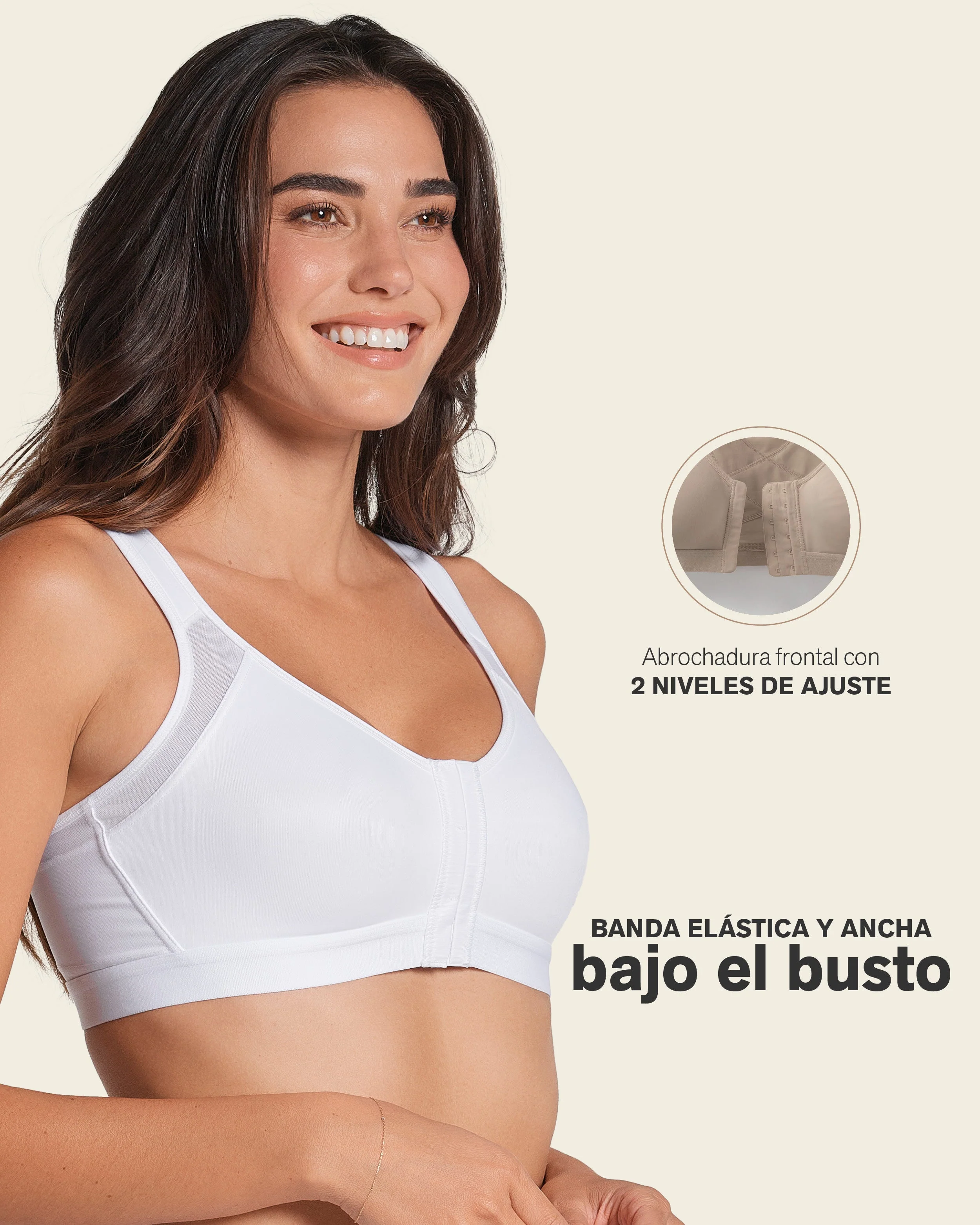 Sujetador facilitador de postura con reducción de volumen del pecho Multi/Functional - Image 11