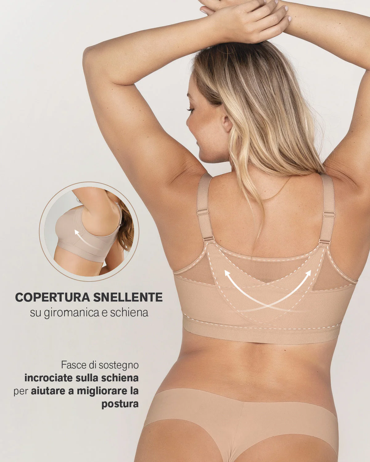 Sujetador facilitador de postura con copas en espuma Multi/Benefit - Image 21