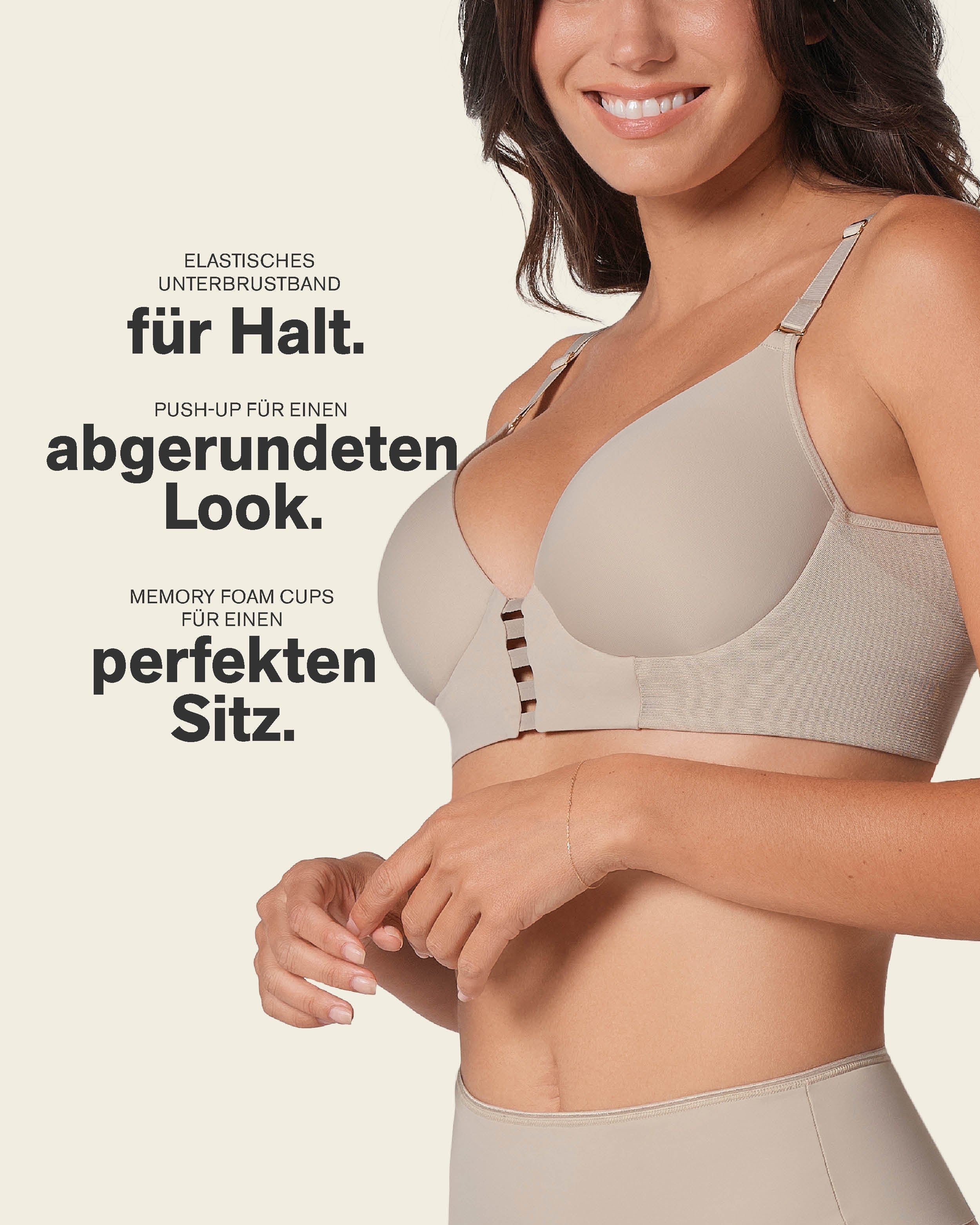 Sujetador triangular de push up alto y buen cubrimiento Memory Bustier - Image 11