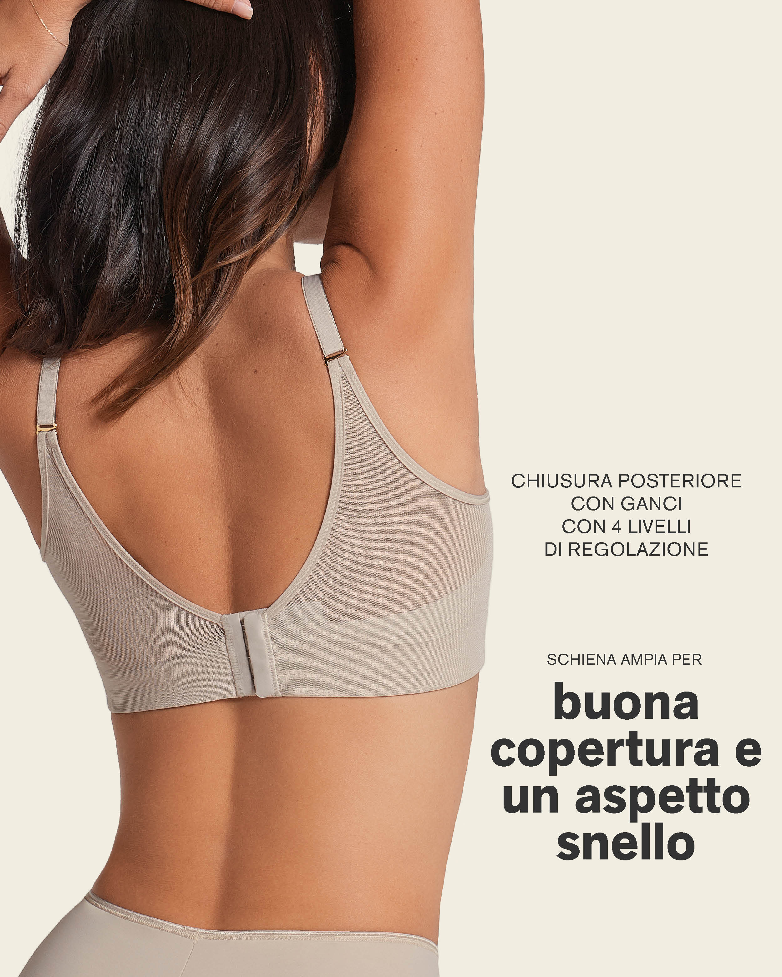 Sujetador triangular de push up alto y buen cubrimiento Memory Bustier - Image 6