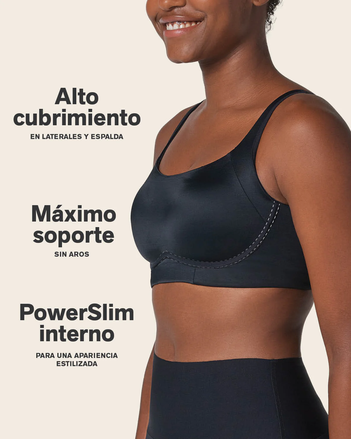 Sujetador sin aro ultracómodo de alta sujeción y cubrimiento Everyday Bra - Image 16