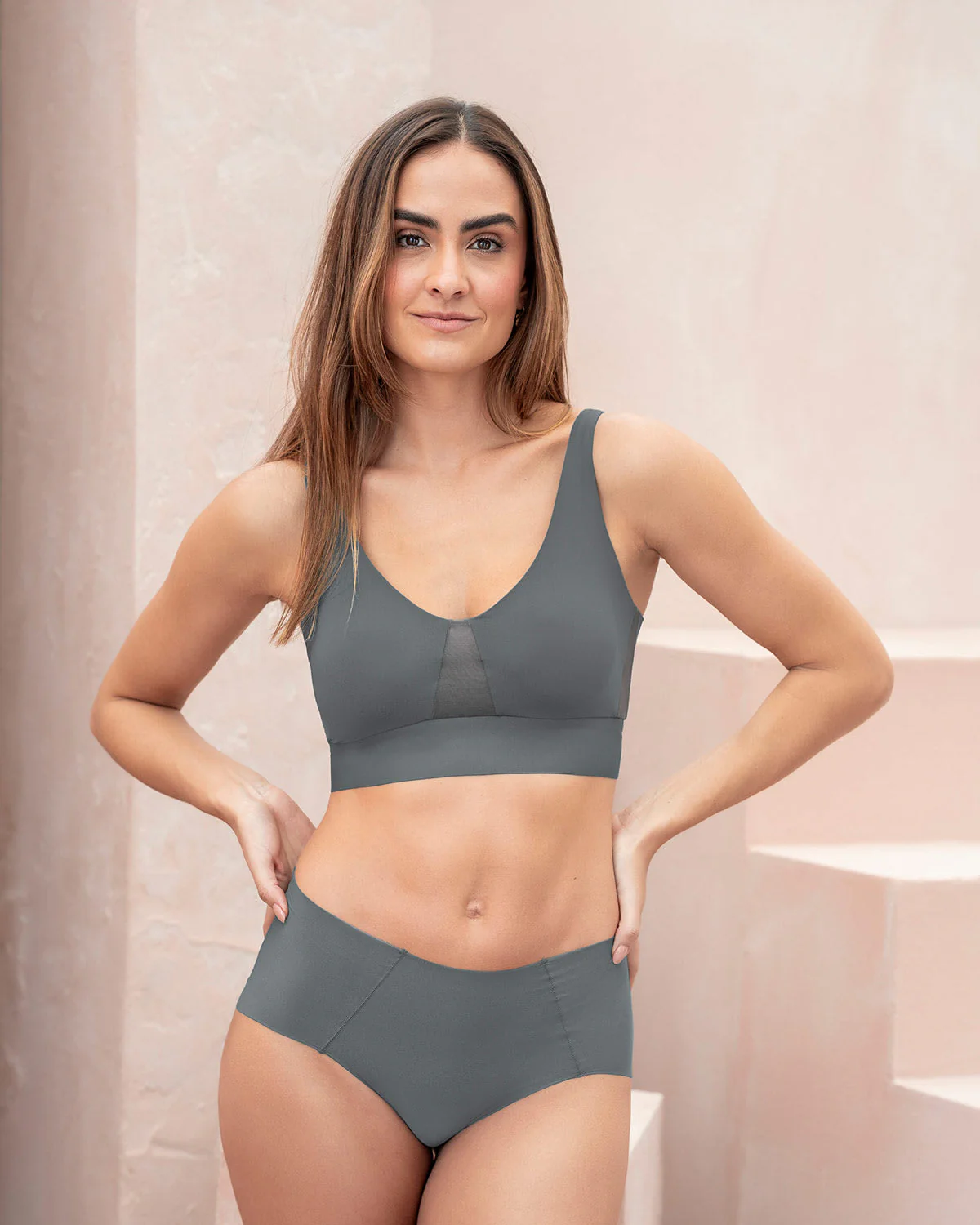 Sujetador tipo top de copas extraíbles totalmente cómodo y liviano Flexi Brastop - Image 18