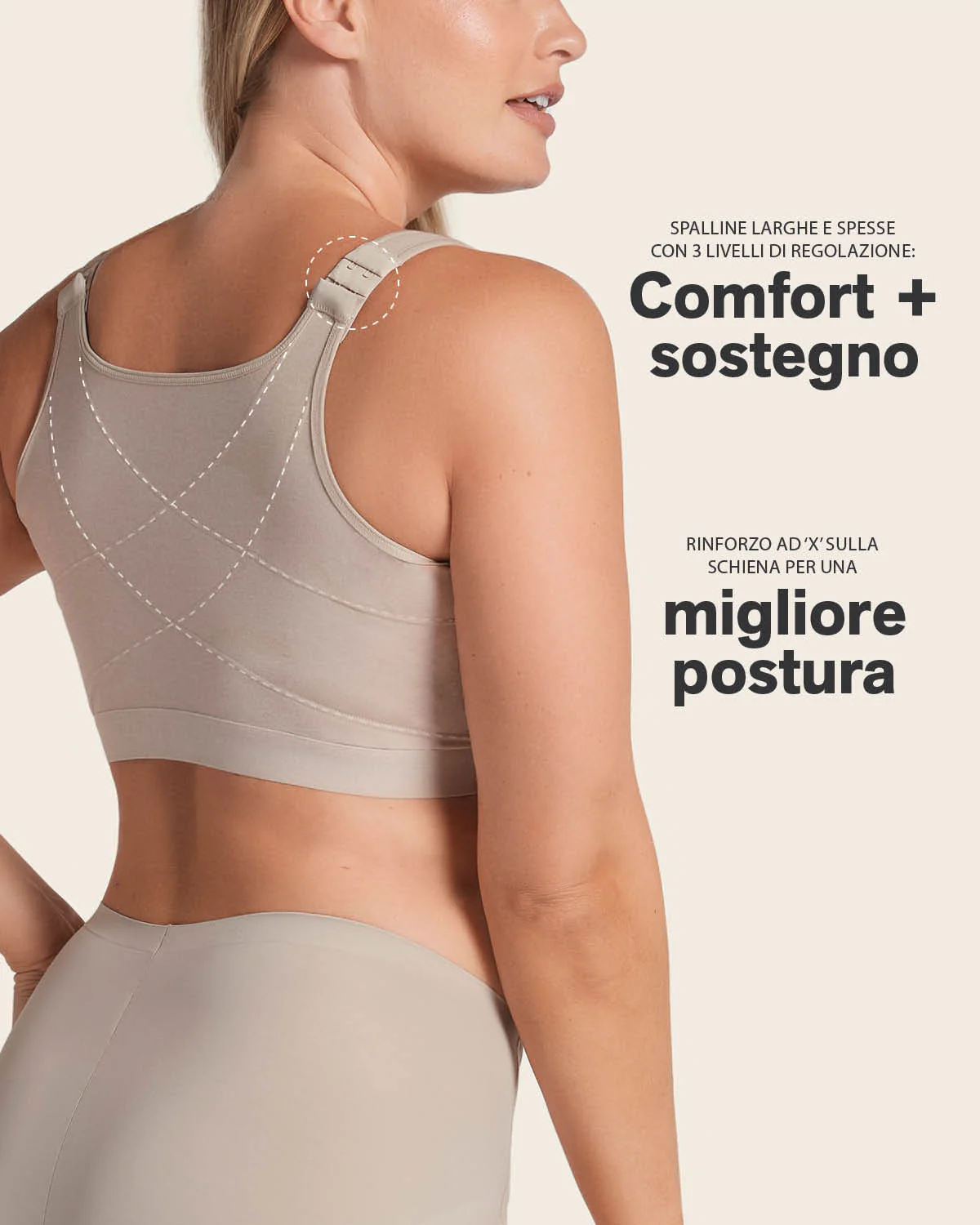 Sujetador en algodón facilitador de postura, All in One Bra - Image 11