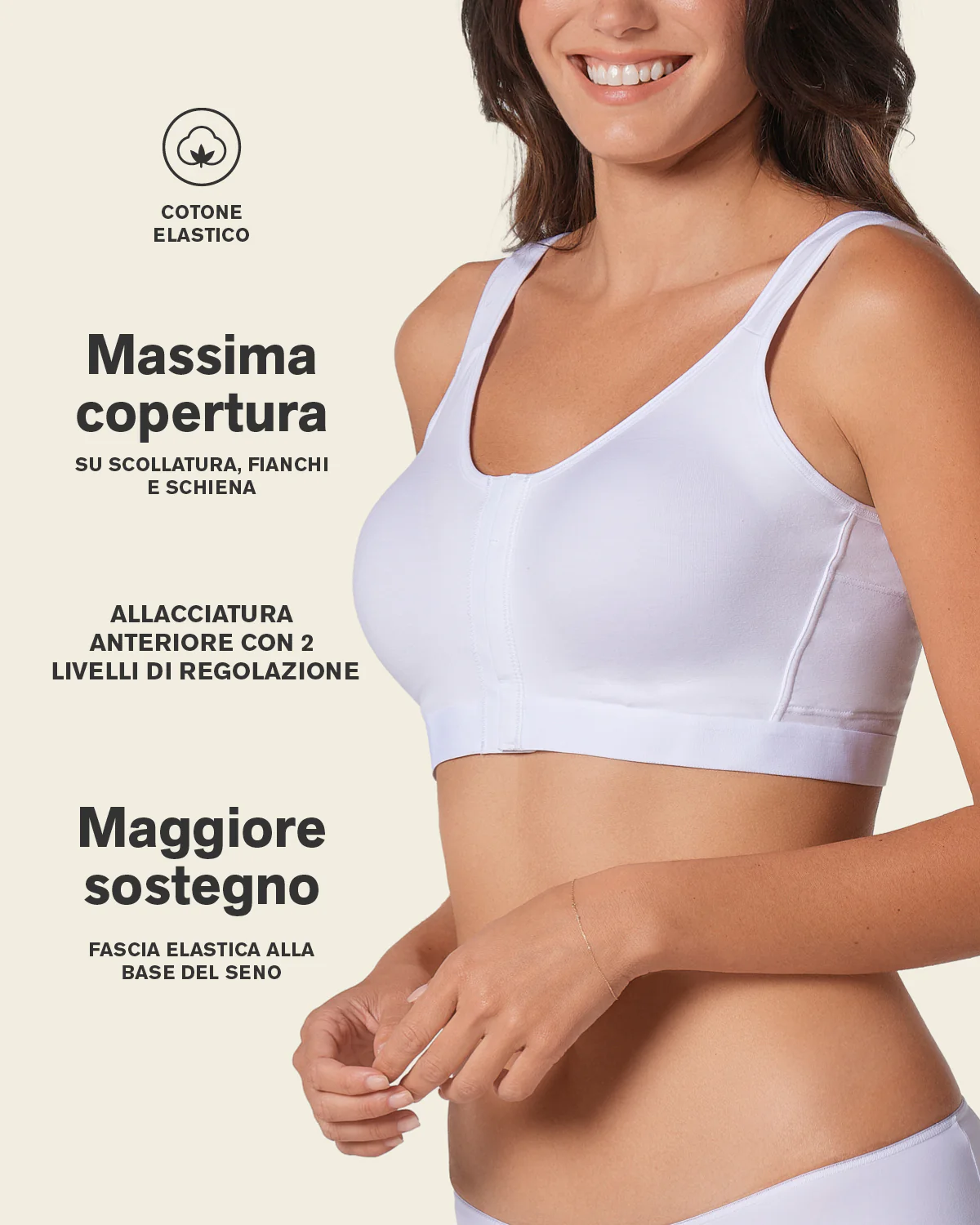 Sujetador en algodón facilitador de postura, All in One Bra - Image 23