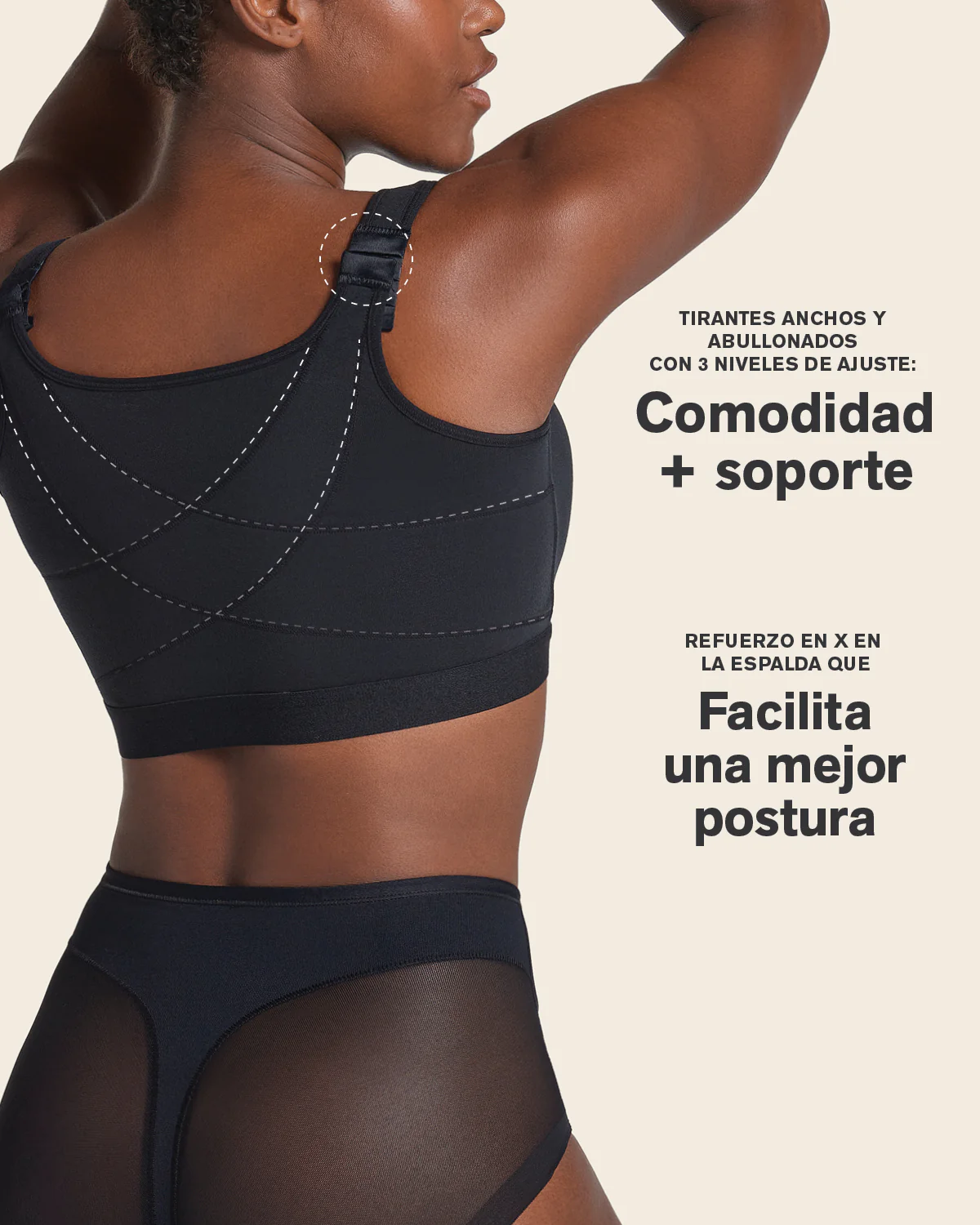 Sujetador en algodón facilitador de postura, All in One Bra - Image 30