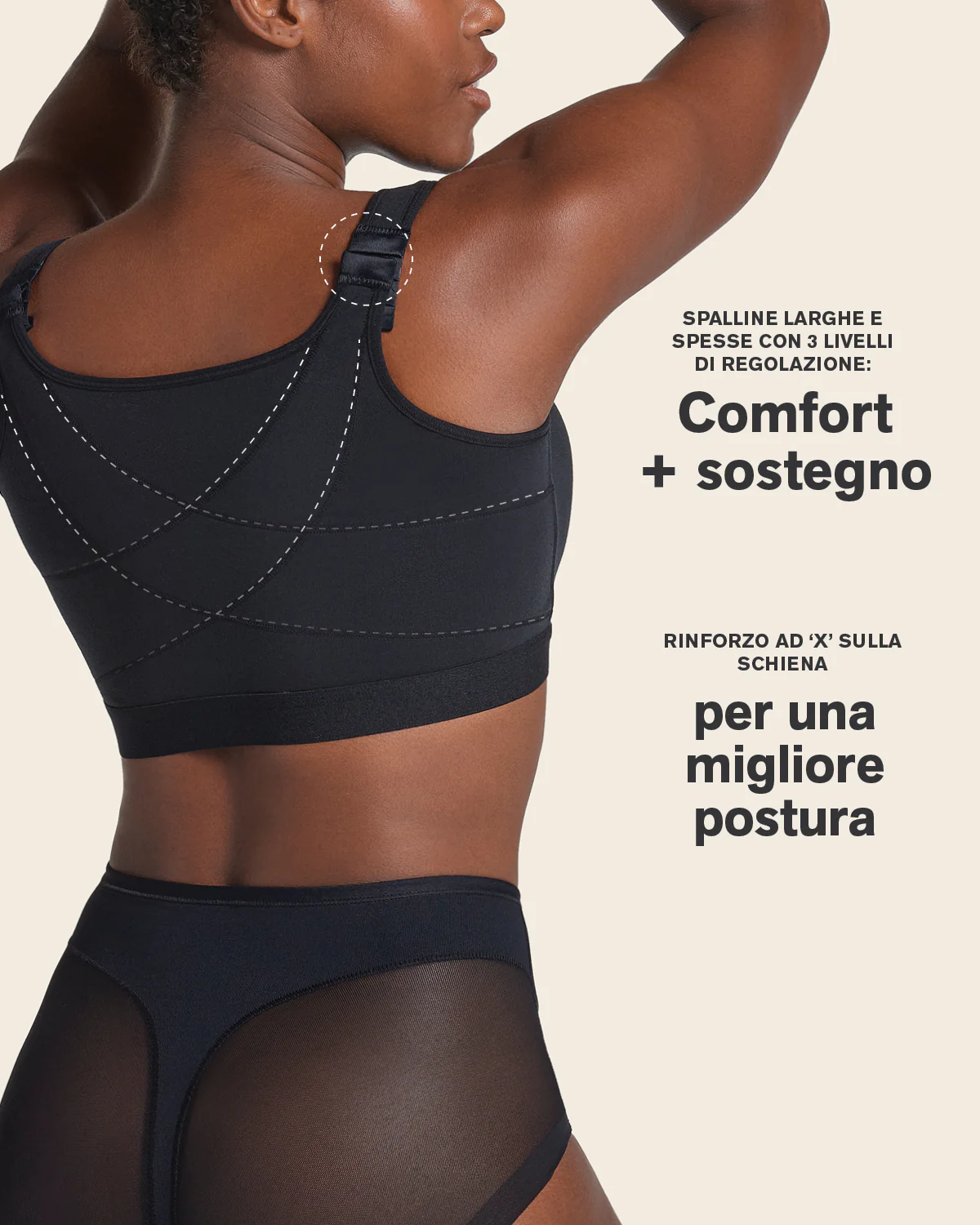 Sujetador en algodón facilitador de postura, All in One Bra - Image 34