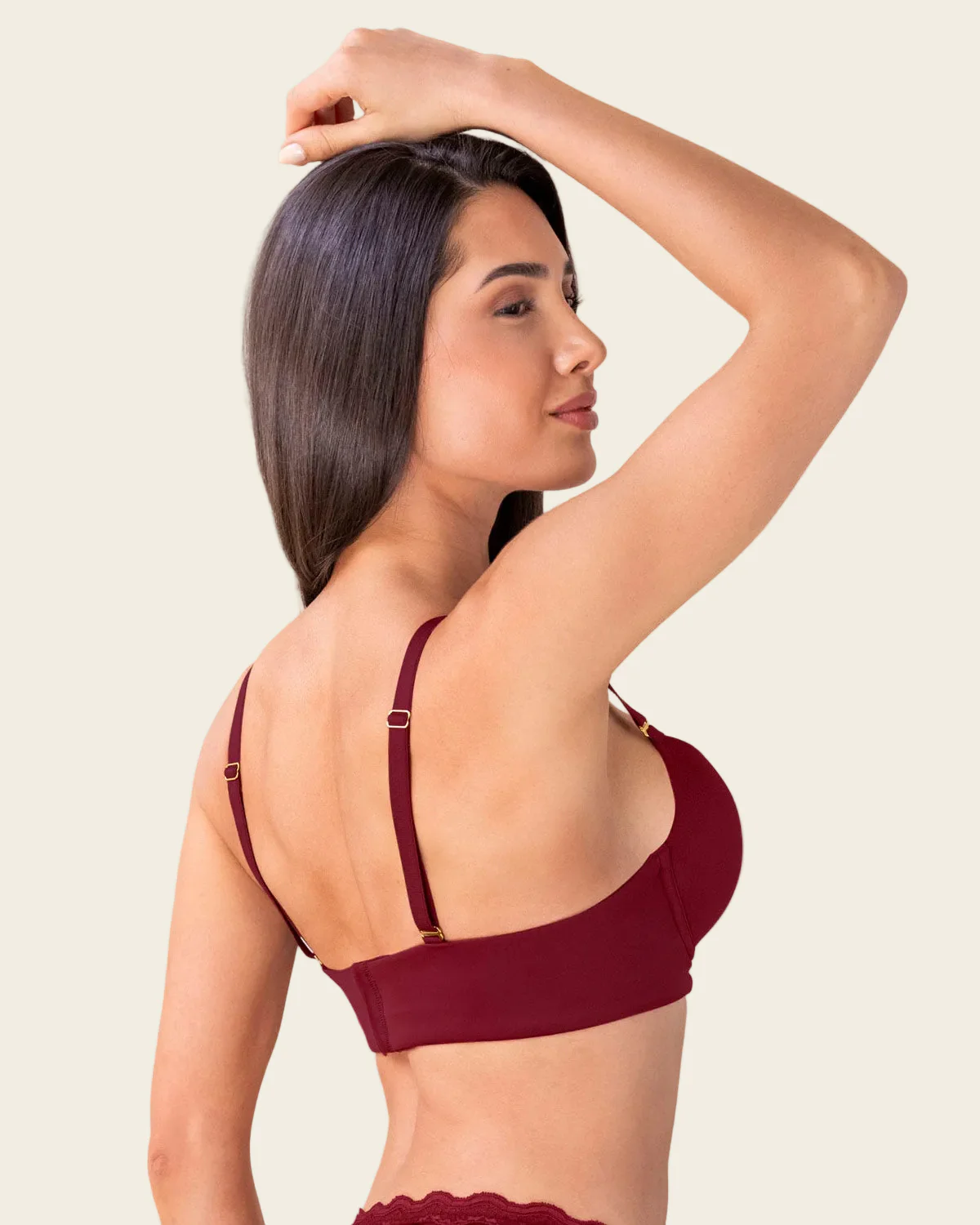Sujetador de push up alto copa lisa - Image 15