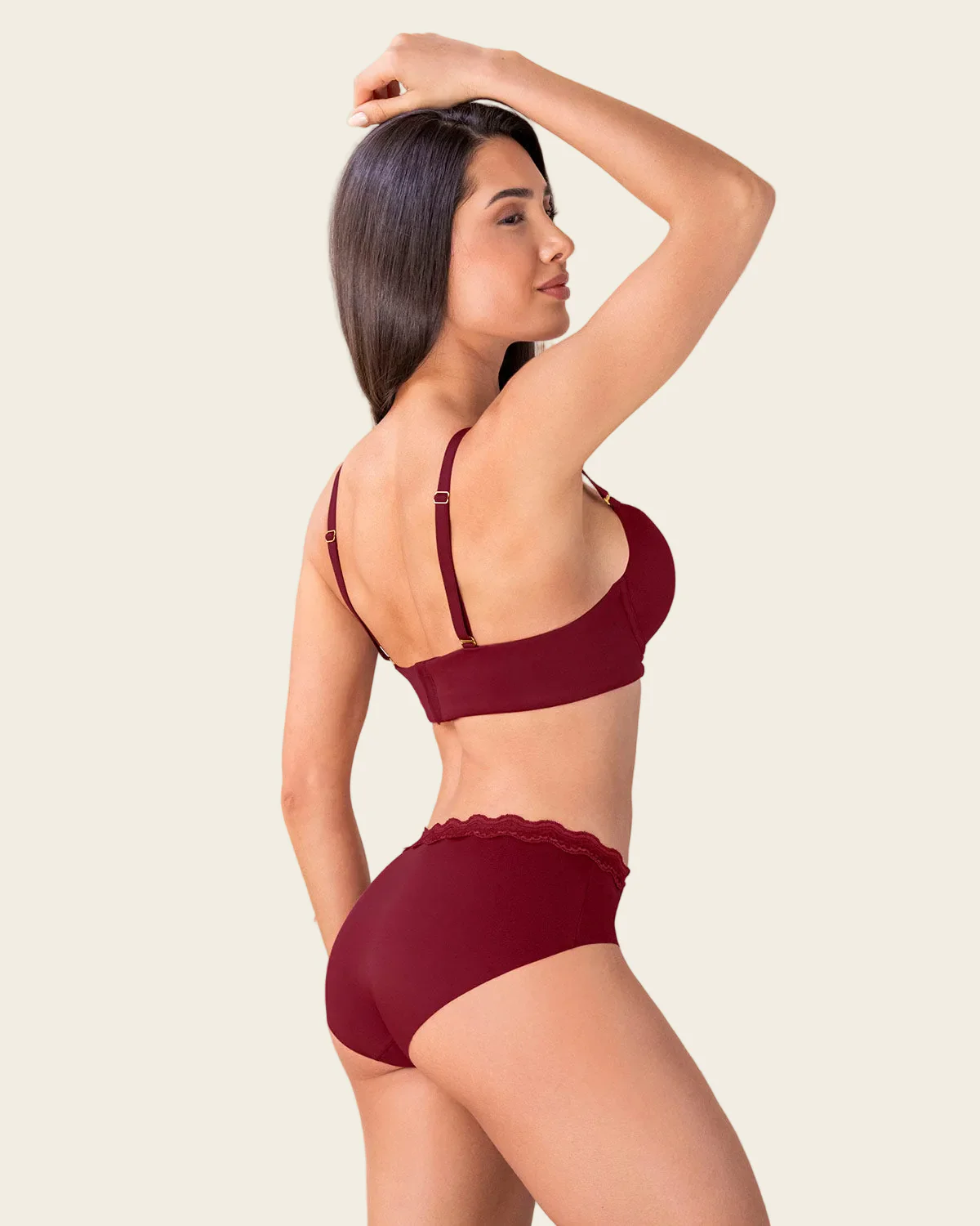 Sujetador de push up alto copa lisa - Image 17