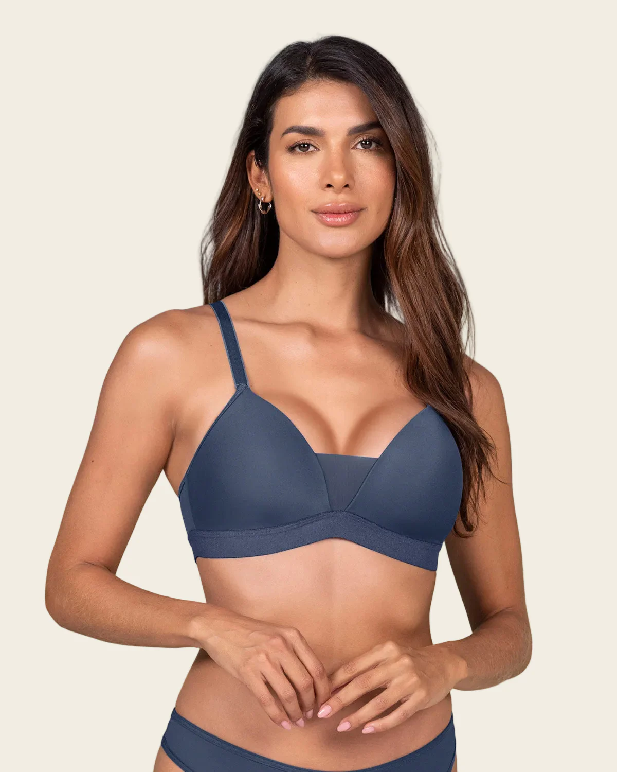 Sujetador triangular sin aro estilo top - Image 19