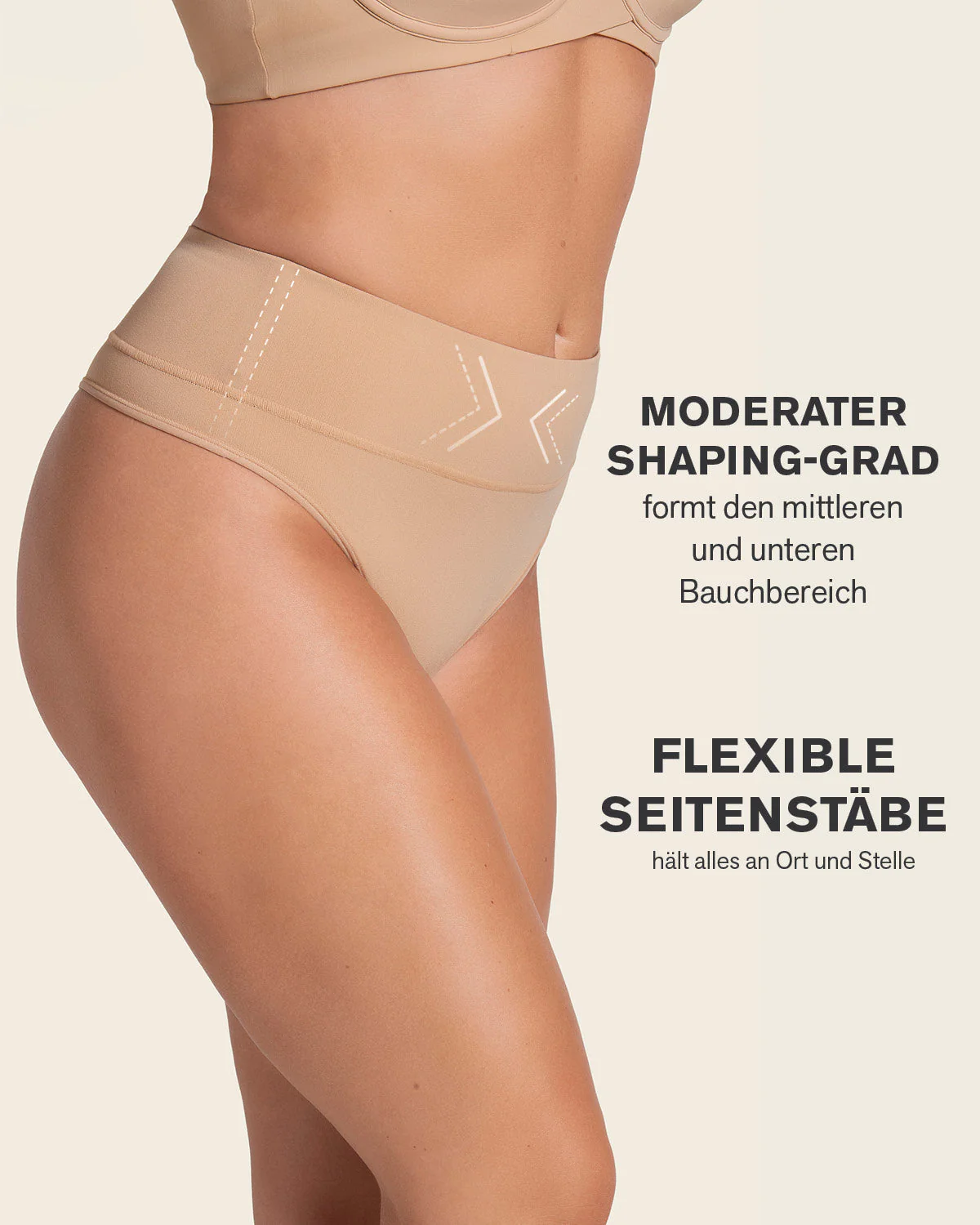 Tanga de moldeadora talle alto en SkinFuse - Image 11