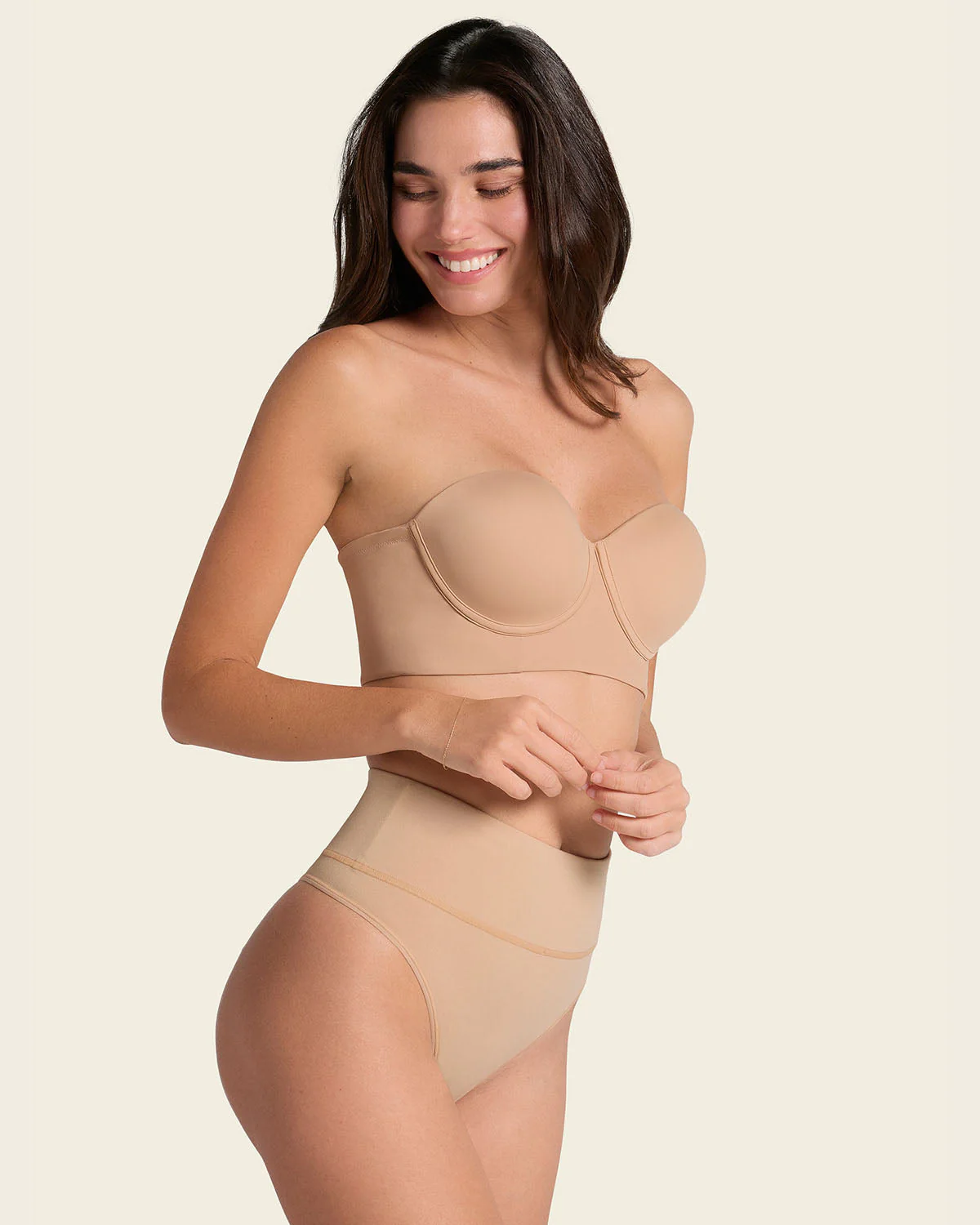 Tanga de moldeadora talle alto en SkinFuse - Image 13