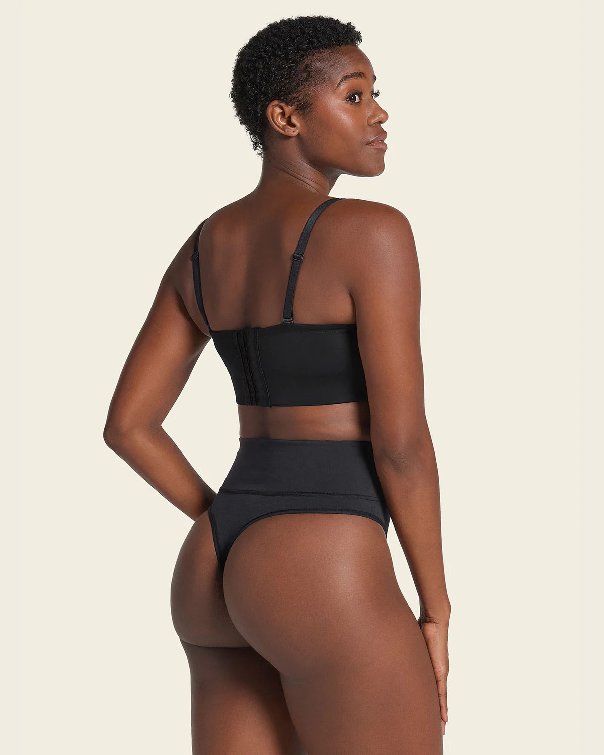 Tanga de moldeadora talle alto en SkinFuse - Image 17