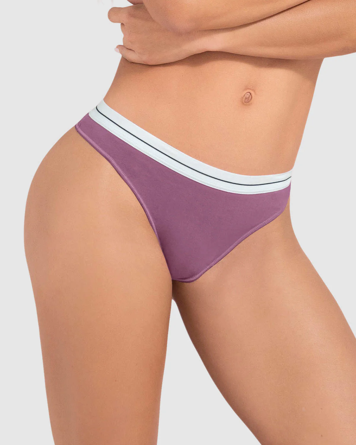 Tanga en algodón con elástico suave en cintura - Image 12