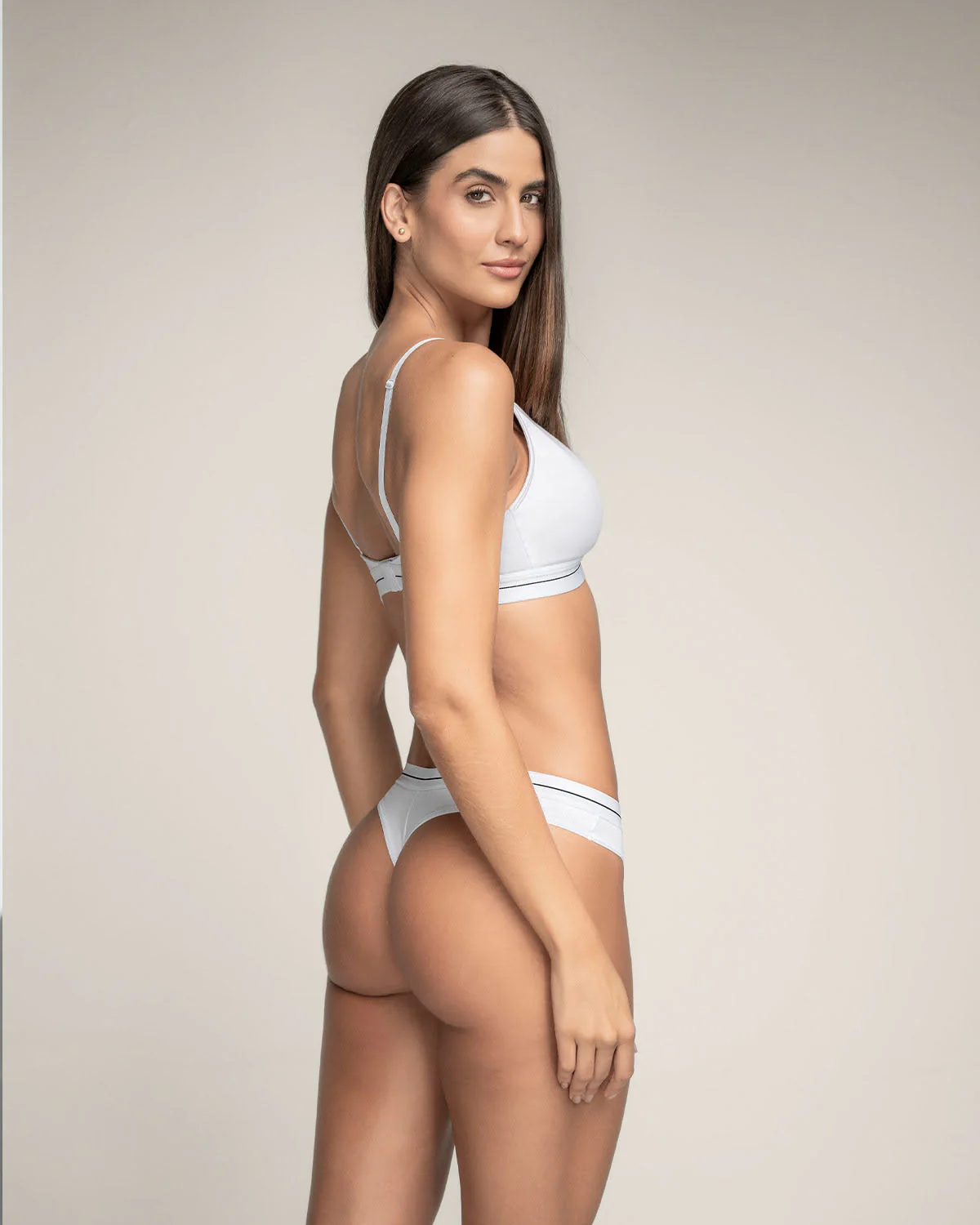 Tanga en algodón con elástico suave en cintura - Image 8
